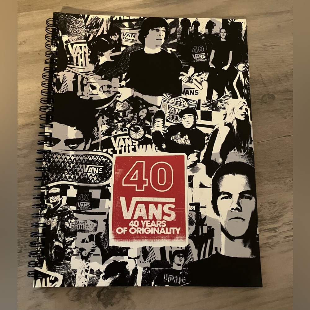 VANS 40 Years Of Originality Notebook